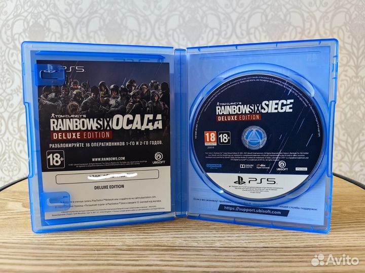 Tom clancy s rainbow six Осада PS5