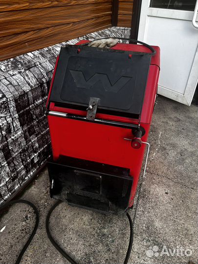 Твердотопливный котел длительного горения бу