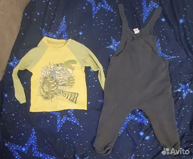 Пакет вещей на мальчика 86, 92р (бесплатно)