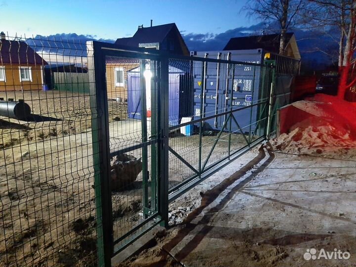 Ворота под ключ