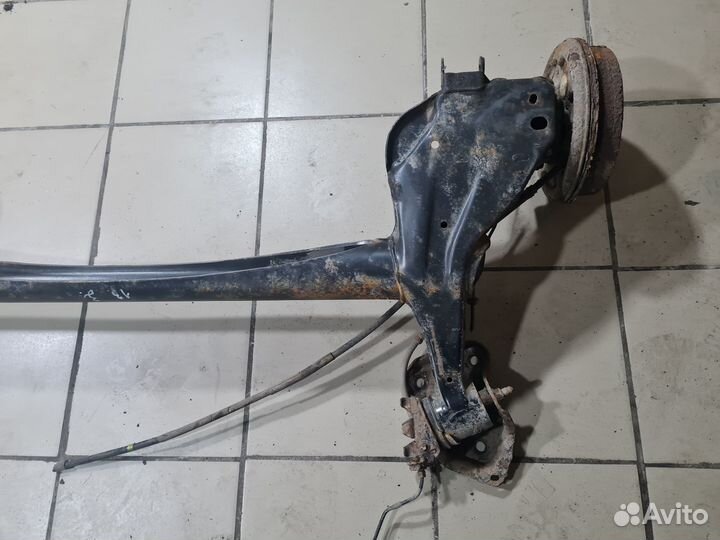 Задняя балка Opel Corsa d купе