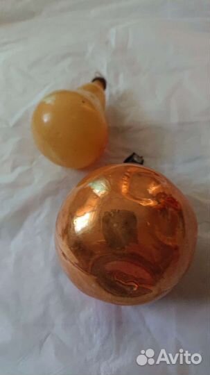 Груши елочные игрушки СССР