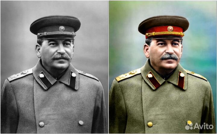 Продам цветные, улучшенные фотографии сдел. из ч\б