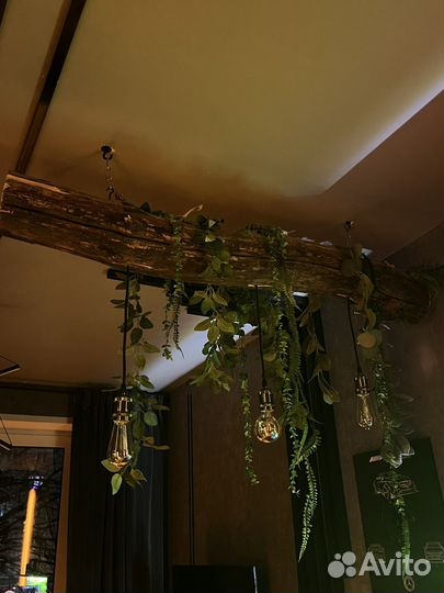 Люстра в стиле лофт