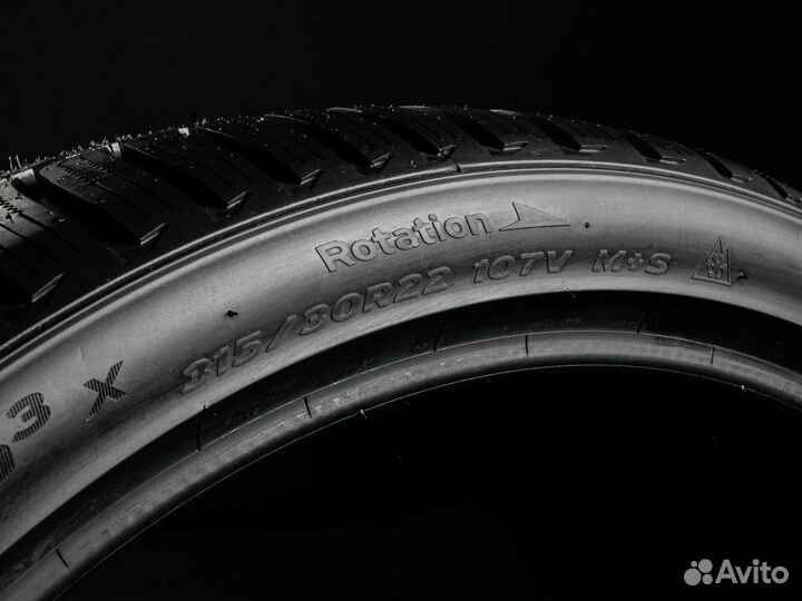 Hankook Winter I'Cept Evo 3 X W330A 285/35 R22 и 315/30 R22 98V