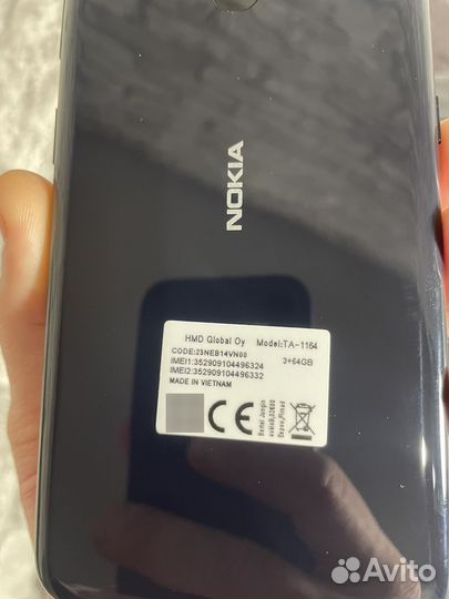 Nokia 3.2 Android One, 3/64 ГБ
