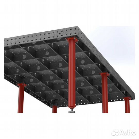 Keepler-stan 1000х600х100 6 мм Стол сварочный в сборе с ножками