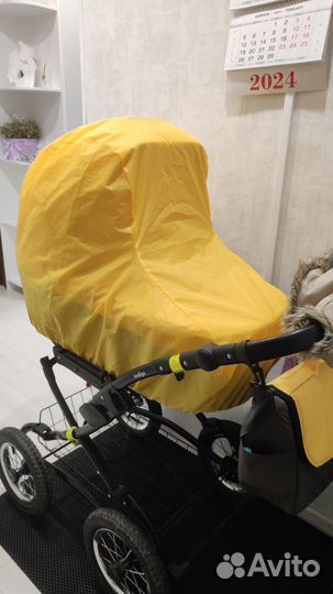 Коляска детская Indigo blues classic