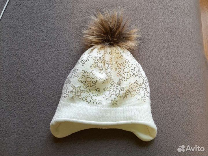 Шапочка для девочки 46-48