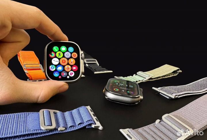 Apple Watch 9 на 45мм