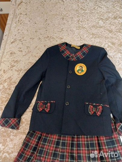 Школьная форма для девочки 122 128 синяя