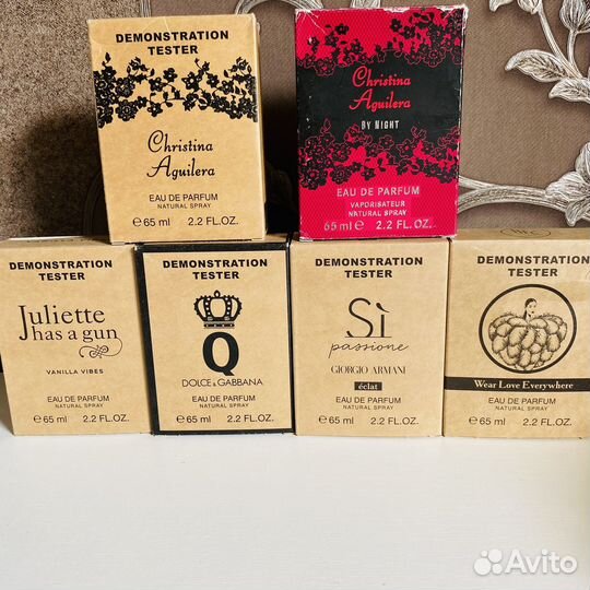 Тестеры мужские и женские