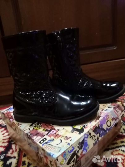 Сапоги д/с на девочку