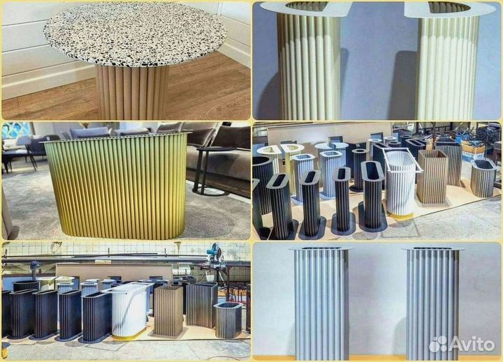 Подстолье металлическое / Дизайнерское подстолье