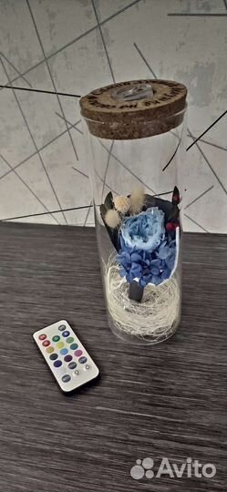 Роза в колбе