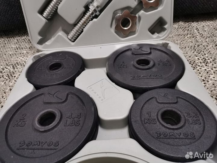 Гантели разборные 20 кг в кейсе