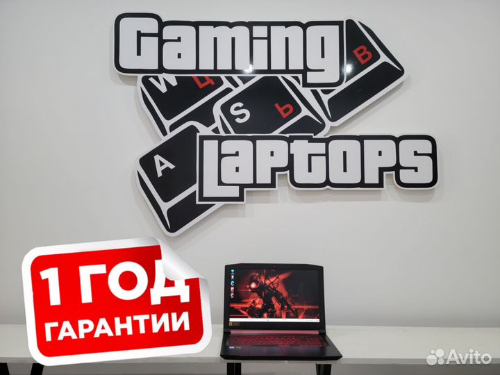 Игровой ноутбук Acer nitro 5 i5/GTX1050 4GB