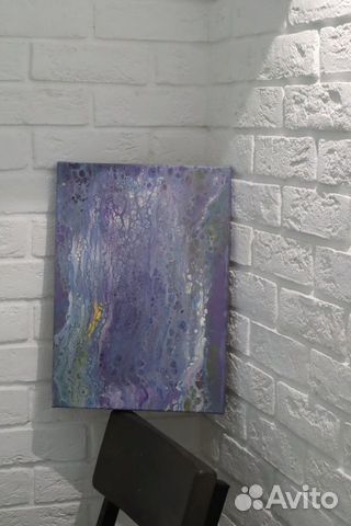 Картина акрилом на холсте