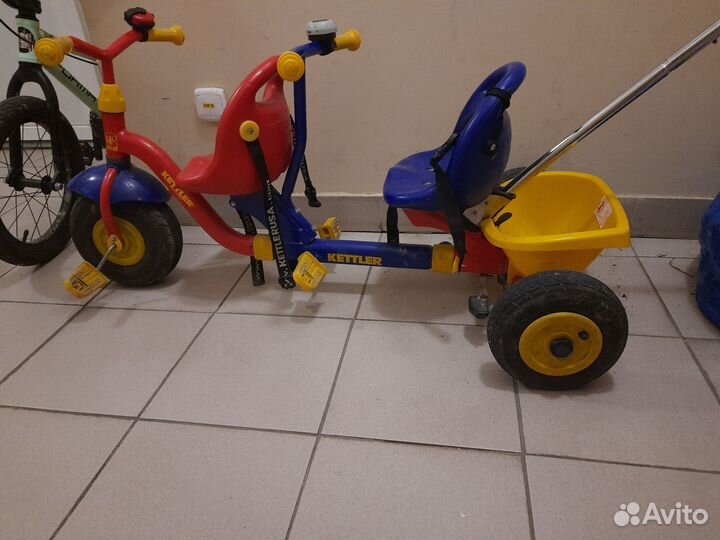 Велосипед для двойни kettler