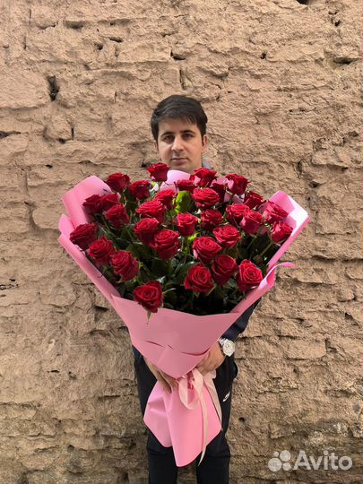 31 красная роза