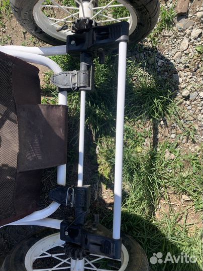 Коляска 2 в 1 эко кожа