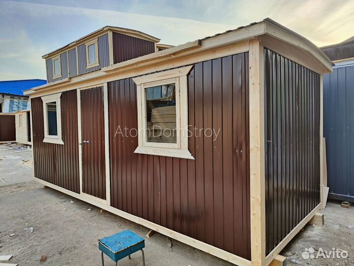 Бытовка для дачи привезем за 6 часов