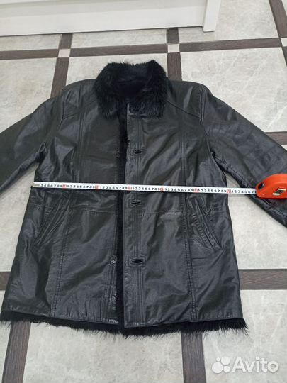 Дубленка мужская натуральная кожа