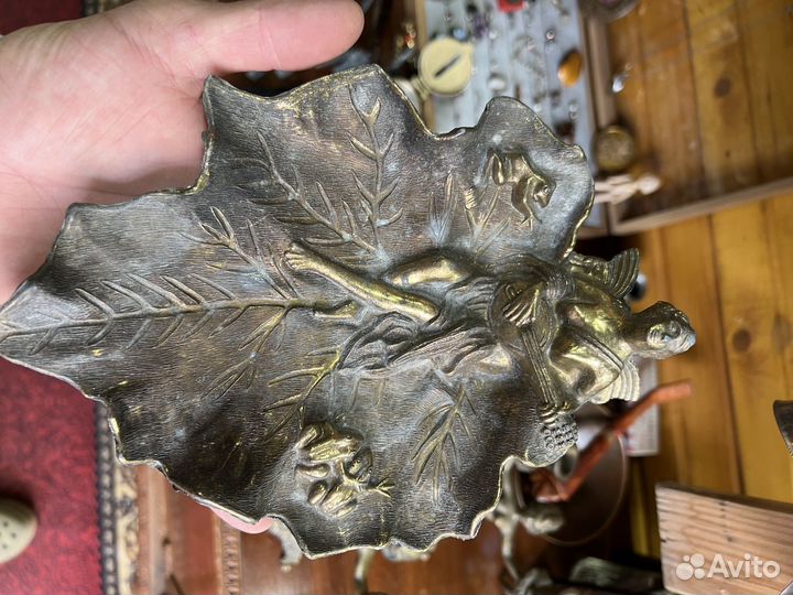 Пепельница Европа шпиатр винтаж