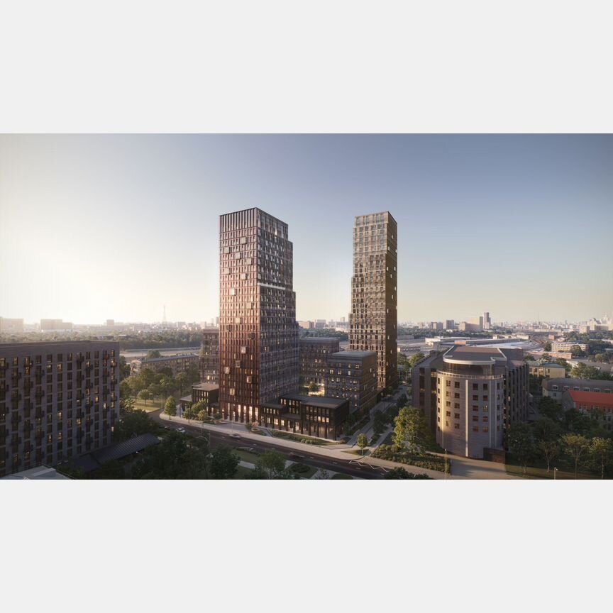 2-к. квартира, 66,6 м², 11/27 эт.