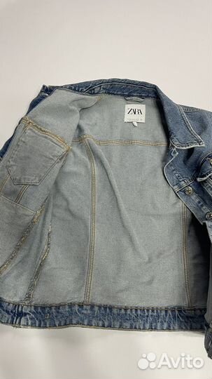 Джинсовая куртка zara