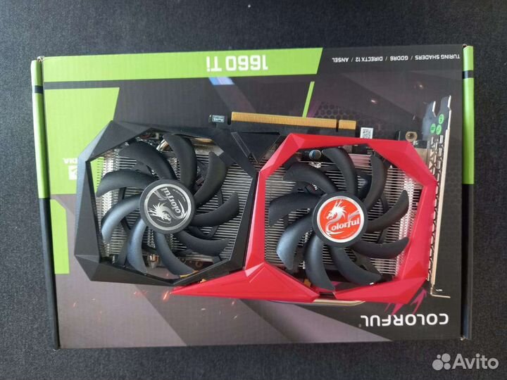 Видеокарта gtx1660 ti