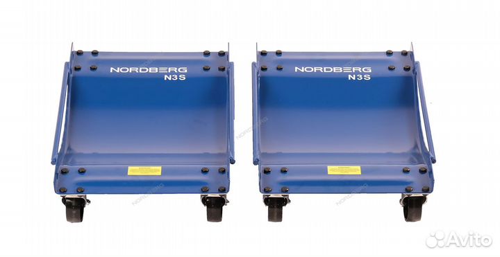 Тележка под колесо для перемещения авто / 2 шт