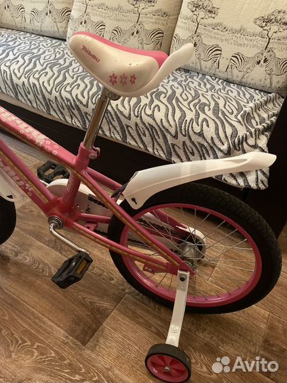 Супер Велосипед для девочки с корзинкой