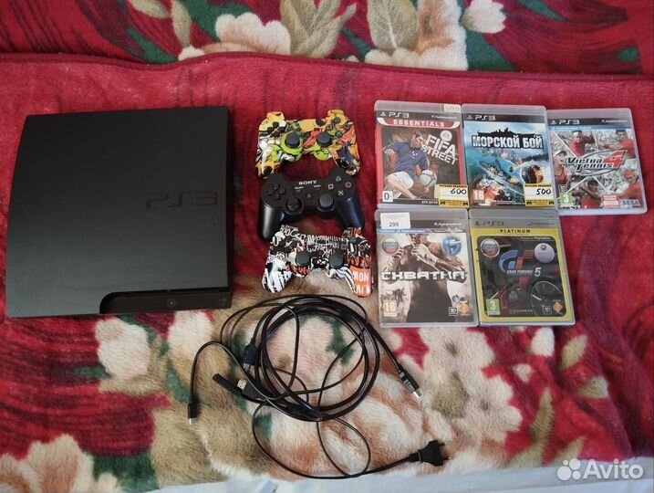 Игровая приставка ps3 прошитая