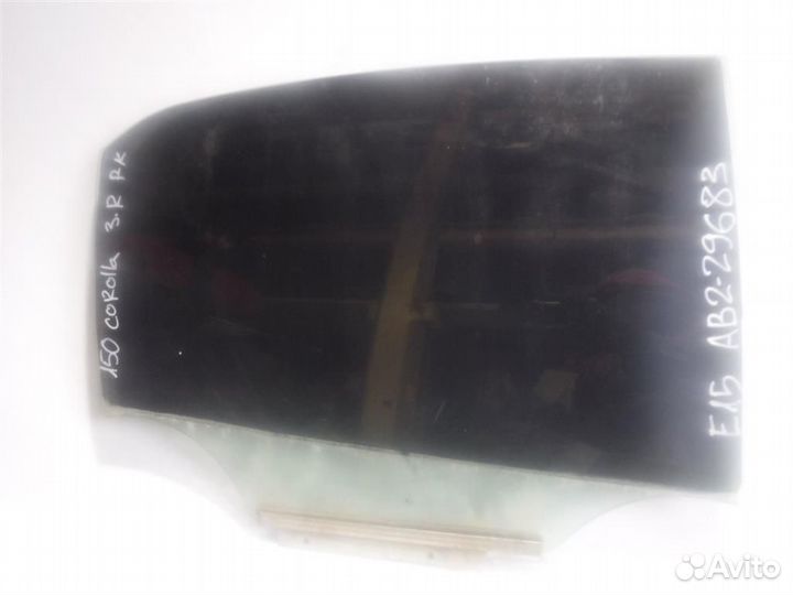 Стекло двери задней правой Toyota Corolla (E150)