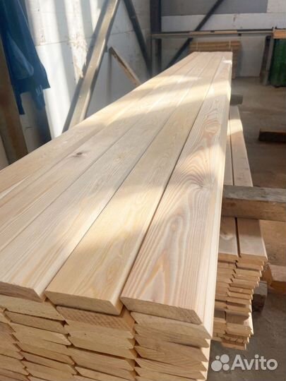 Планкен из лиственницы 20*140, Прима, 2 м