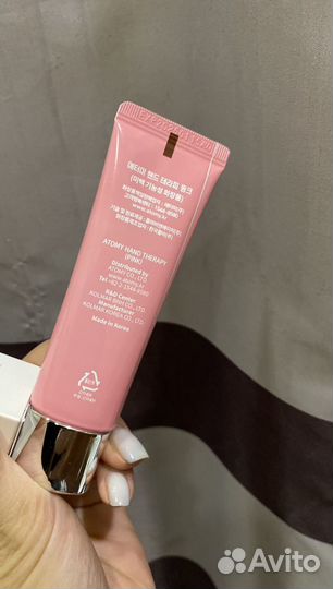 Atomy rose water крем для рук осолаживающий