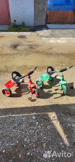 Детский трехколесный велосипед новый
