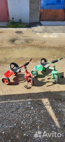 Детский трехколесный велосипед новый