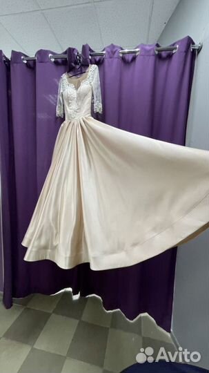 Свадебное платье пышное