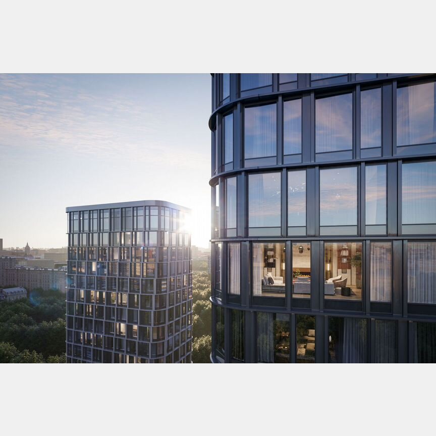 3-к. квартира, 95,2 м², 5/23 эт.