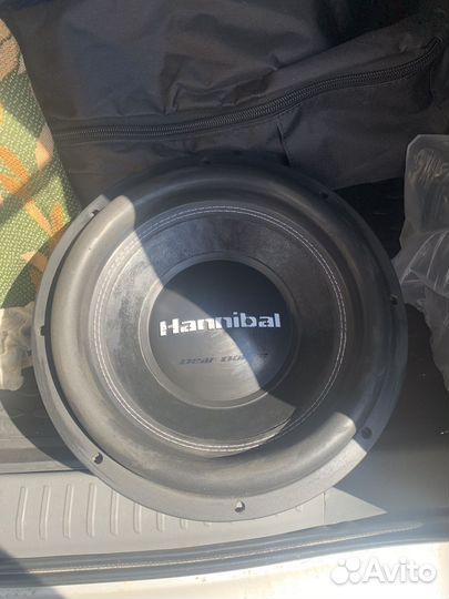 Сабвуфер hannibal hss2812 2+2Om