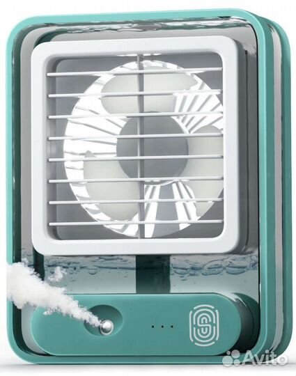 Вентилятор охлаждающий с увлажнителем