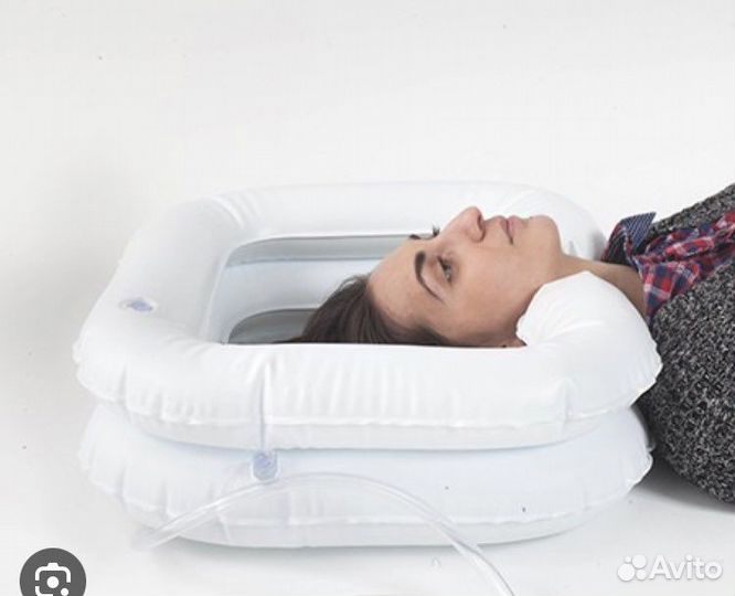 Ванночка надувная для мытья головы