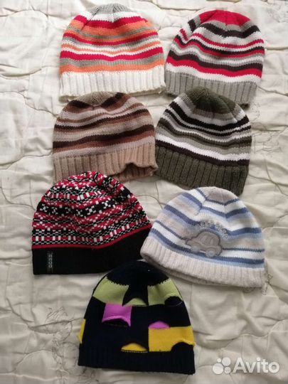 Шапки демисезонные, зимние, кепки