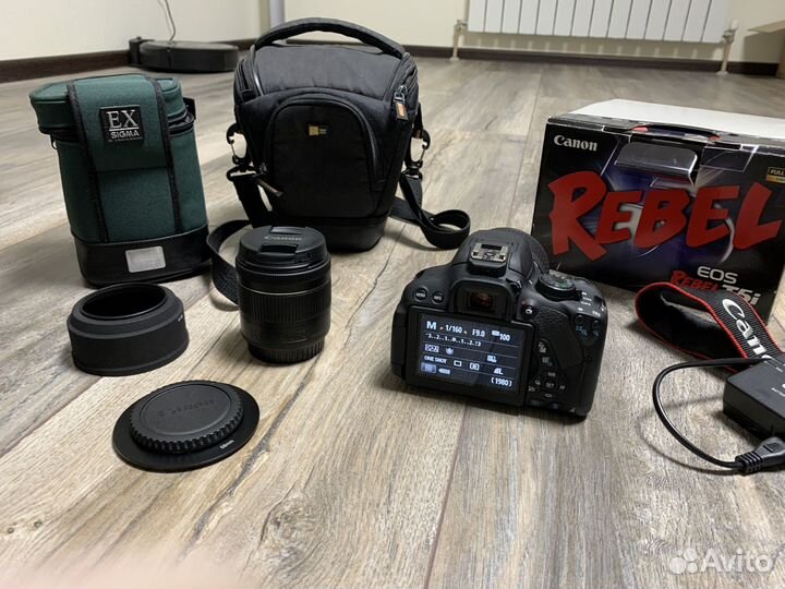 Canon 700d + объектив sigma 105 mm 1:2,8