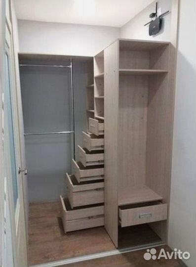 Гардеробная встроенная