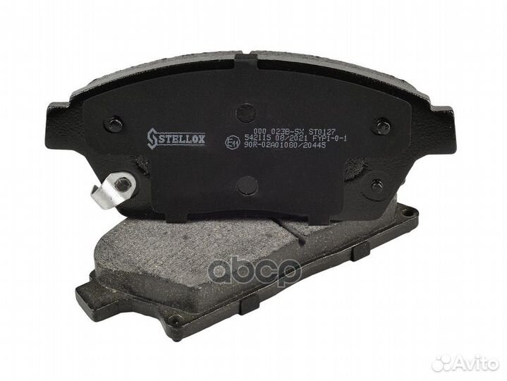 000 023B-SX колодки дисковые передние с антиск