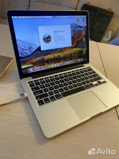 MacBook Pro 13 Retina I7 2.9/8/256/4 цикла идеал