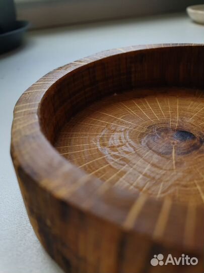 Подсвечники из натурального дерева